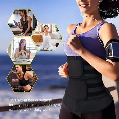 1pc Women's Waist Trimmer, Shapewear, Adjustable Waist Trainer Corset MyFave Boutique