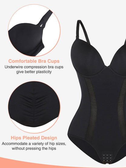 Shapewear for Women Tummy Control Slimming Body Shaper Low Back Built-in Bra Fajas MyFave Boutique