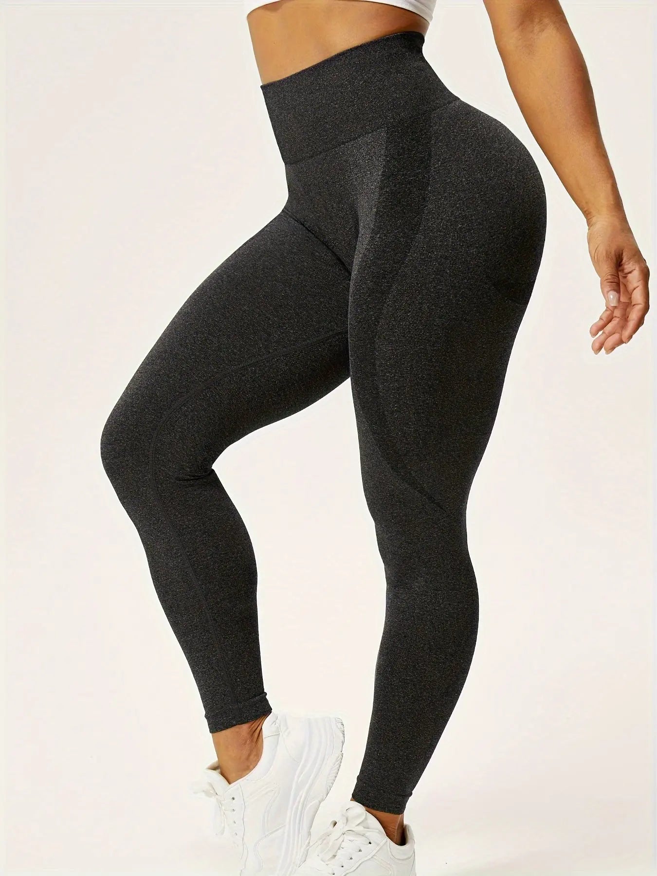 Workout Women Gym Seamless High Waisted Smile Contour Yoga Leggings MyFave Boutique