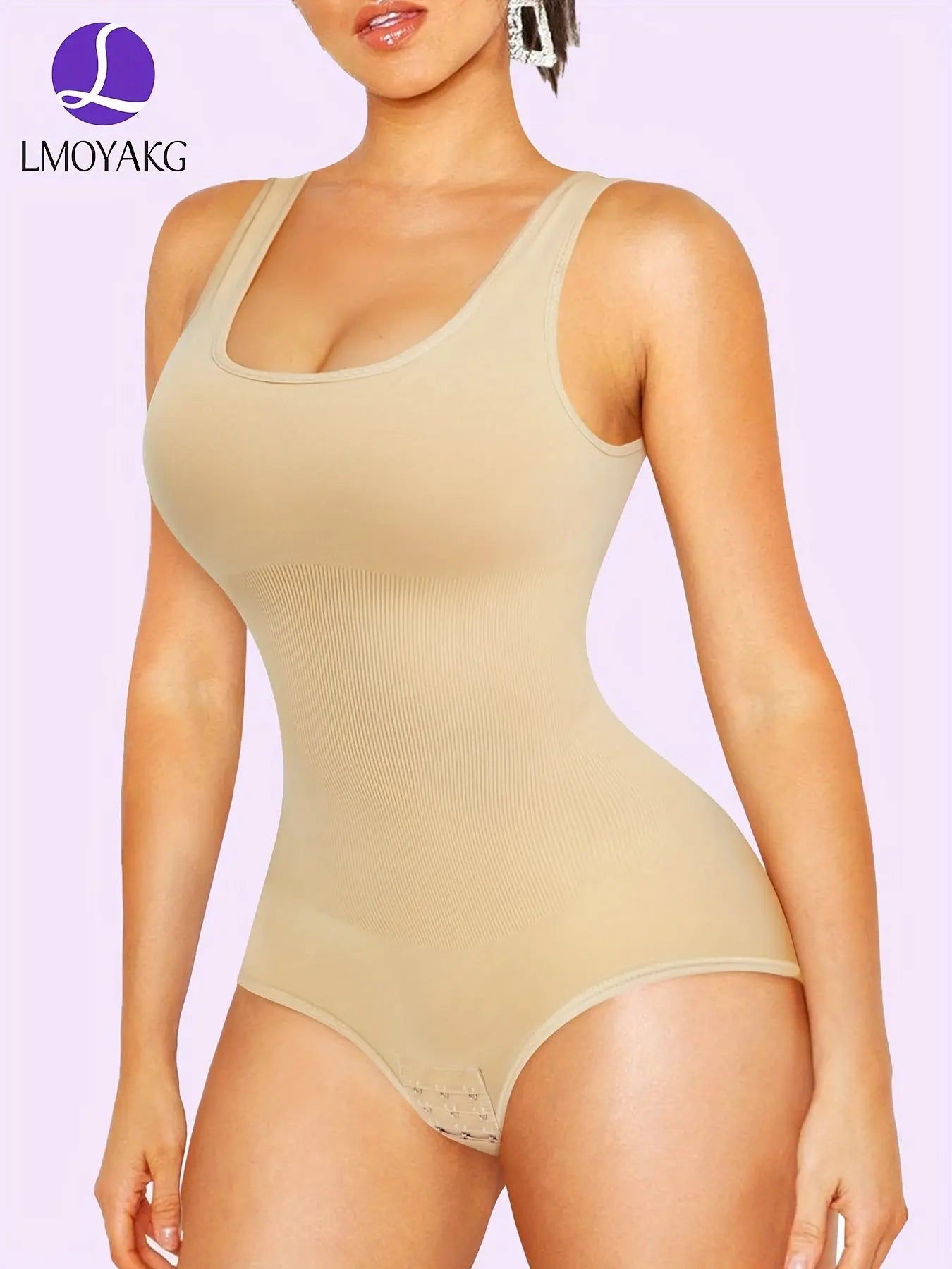 Seamless Women's Shapewear Bodysuit: Tummy Control, Waist Trainer, Full Body Shaping and Support MyFave Boutique