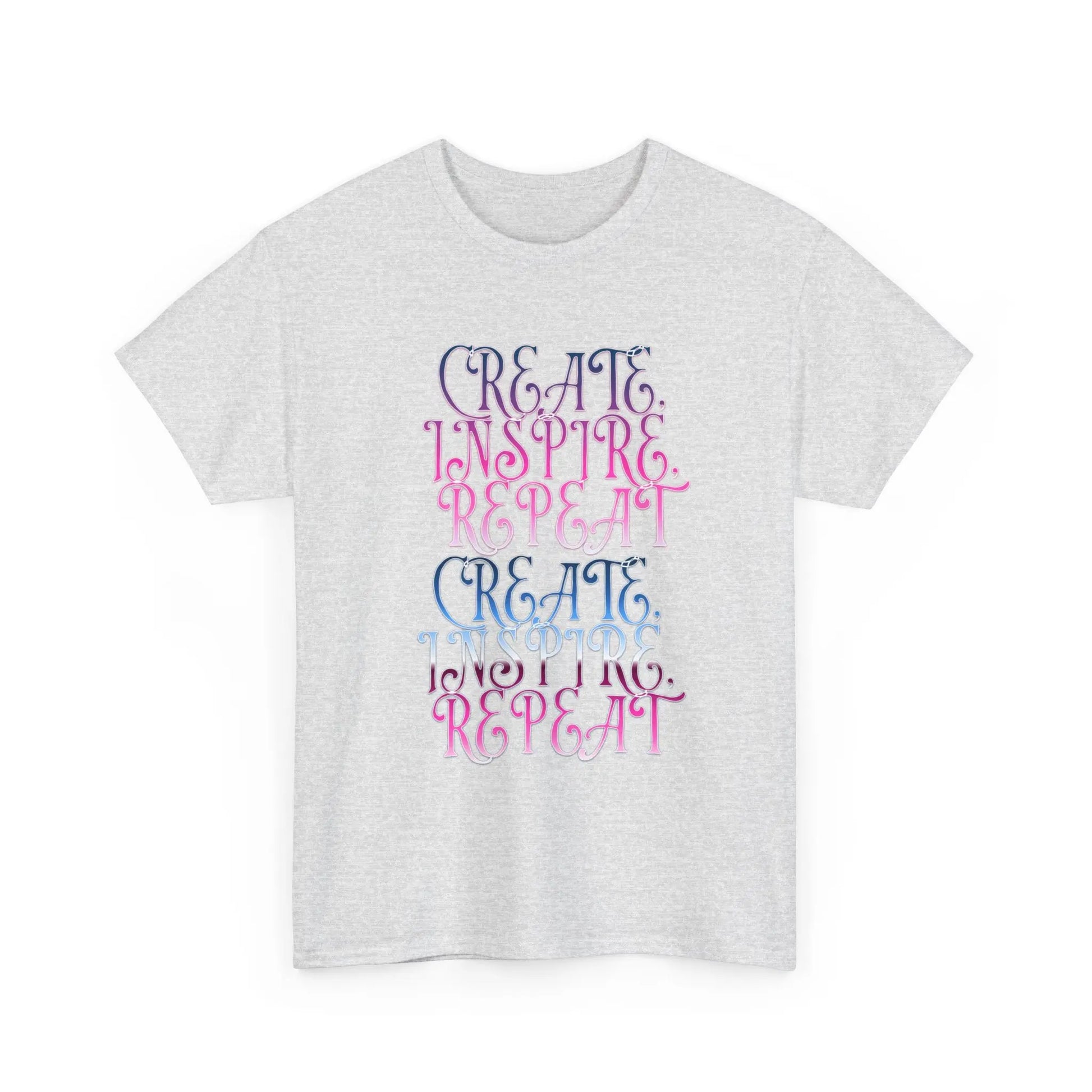 Create, Inspire,Repeat, Motivational, Inspirational Unisex T Shirt Printify