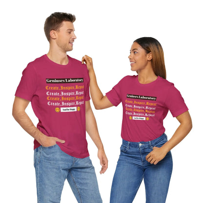 Create, Inspire, Repeat, Motivational, Inspirational Unisex T-Shirt Printify