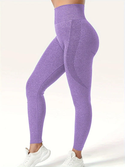 Workout Women Gym Seamless High Waisted Smile Contour Yoga Leggings MyFave Boutique