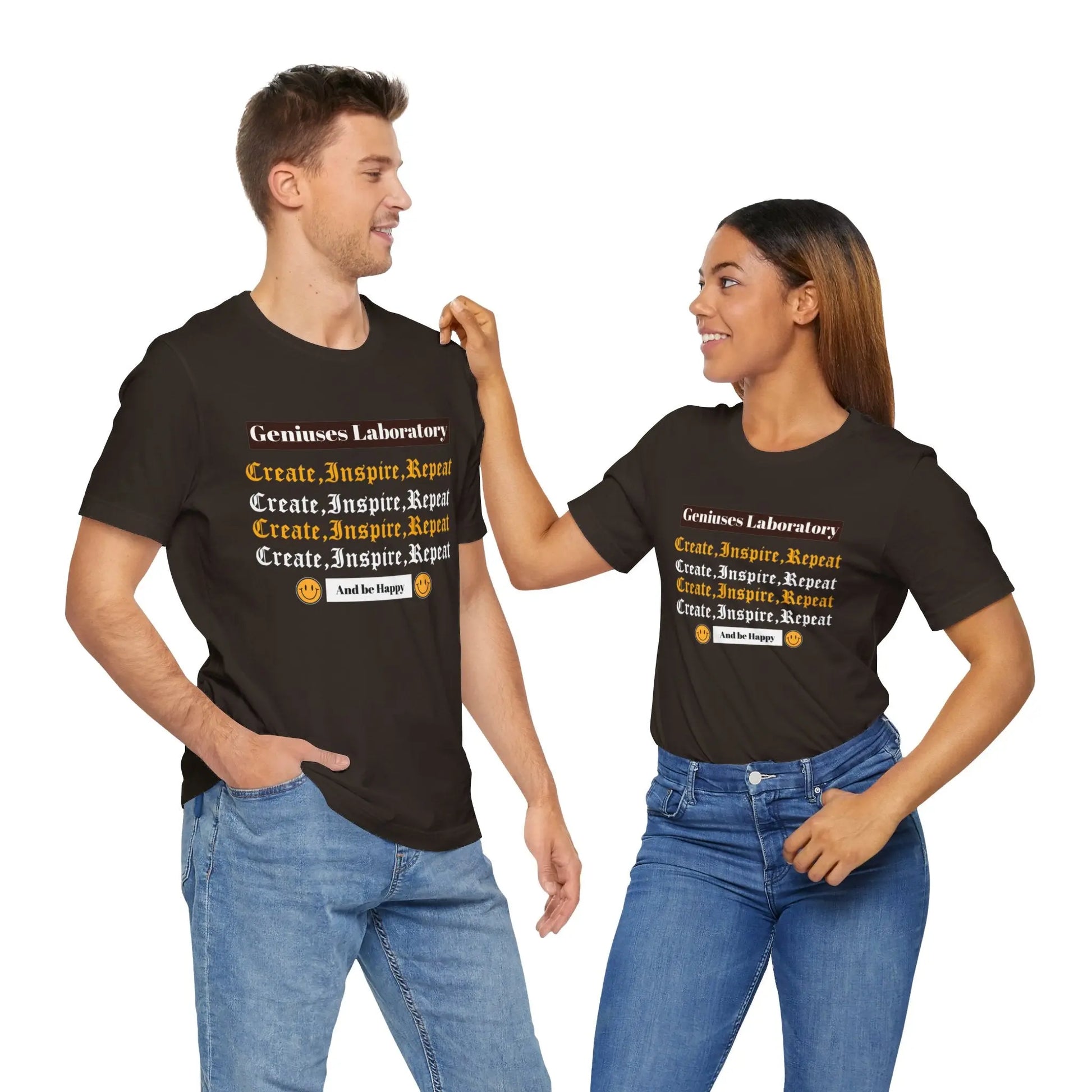 Create, Inspire, Repeat, Motivational, Inspirational Unisex T-Shirt Printify