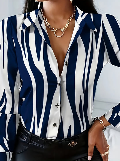 Button-Up Blouse - Women's Shirt MyFave Boutique