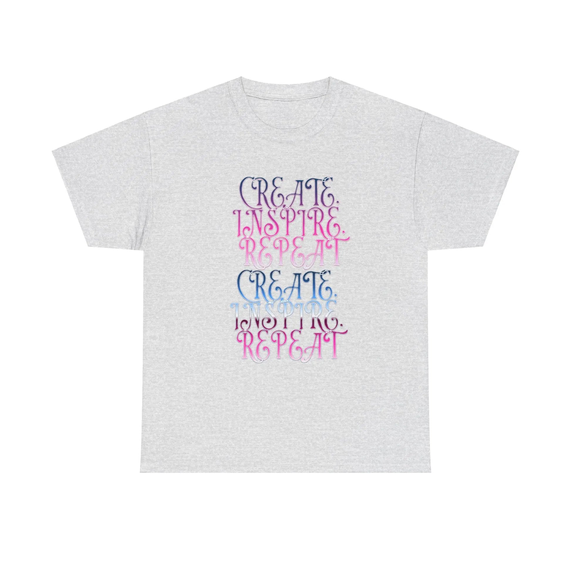 Create, Inspire,Repeat, Motivational, Inspirational Unisex T Shirt Printify