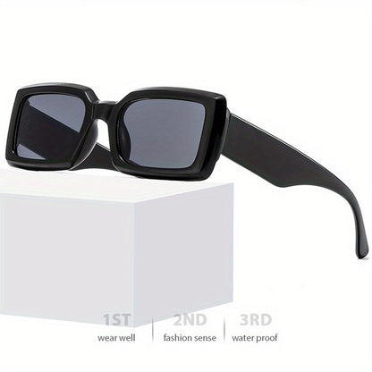 6pcs Women's Fashion Glasses Plastic Square Frame Glasses Street Photo Graphy Fashion Glasses For Men And Women MyFave Boutique