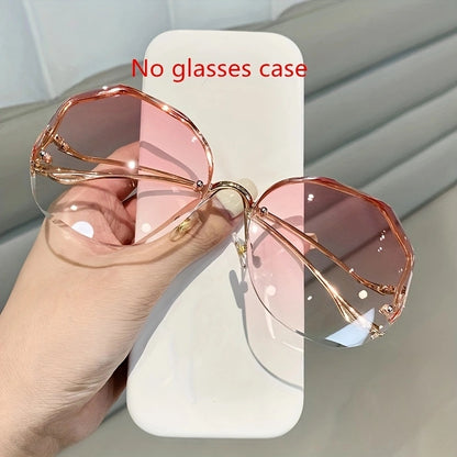 3pcs Women's Glasses Frameless Frame Glasses Street Photo Graphy Fashion Glasses For Men And Women MyFave Boutique