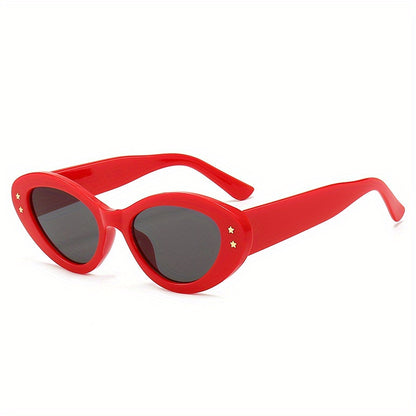 5pcs/set Cat Eye Glasses For Women Men, Casual Fashion Full Frame Sun Shades For Driving Beach Travel MyFave Boutique