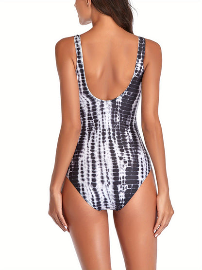 Women's Solid Color or Print Bodysuit, V Neck Sleeveless Spaghetti Straps Short Pants Jumpsuit MyFave Boutique