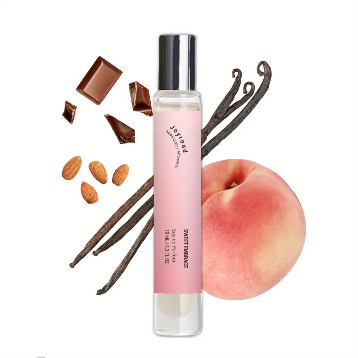 Joyroud Sweet Embrace - Eau de Parfum - Inspired by Caro.Herre's Good Girl - Warm Spicy Sweet Floral Perfume Spray with the Notes of Peach, Rose, and Vanilla, Perfume for Women Long Lasting, Perfect Gift for Friend and Girls MyFave Boutique