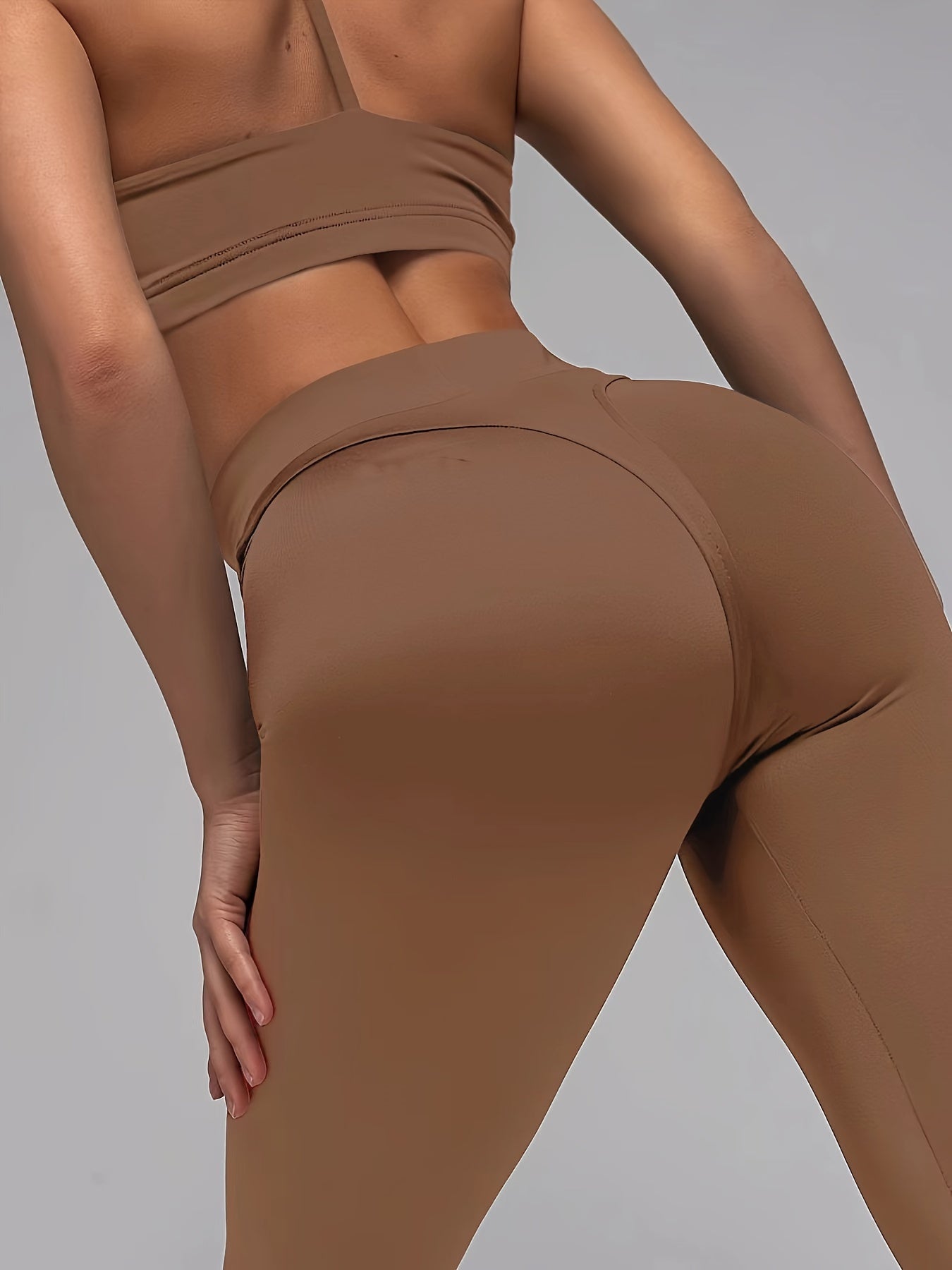 Women's High Waist Yoga Leggings with Hip-Lifting Design for Sports and Training MyFave Boutique