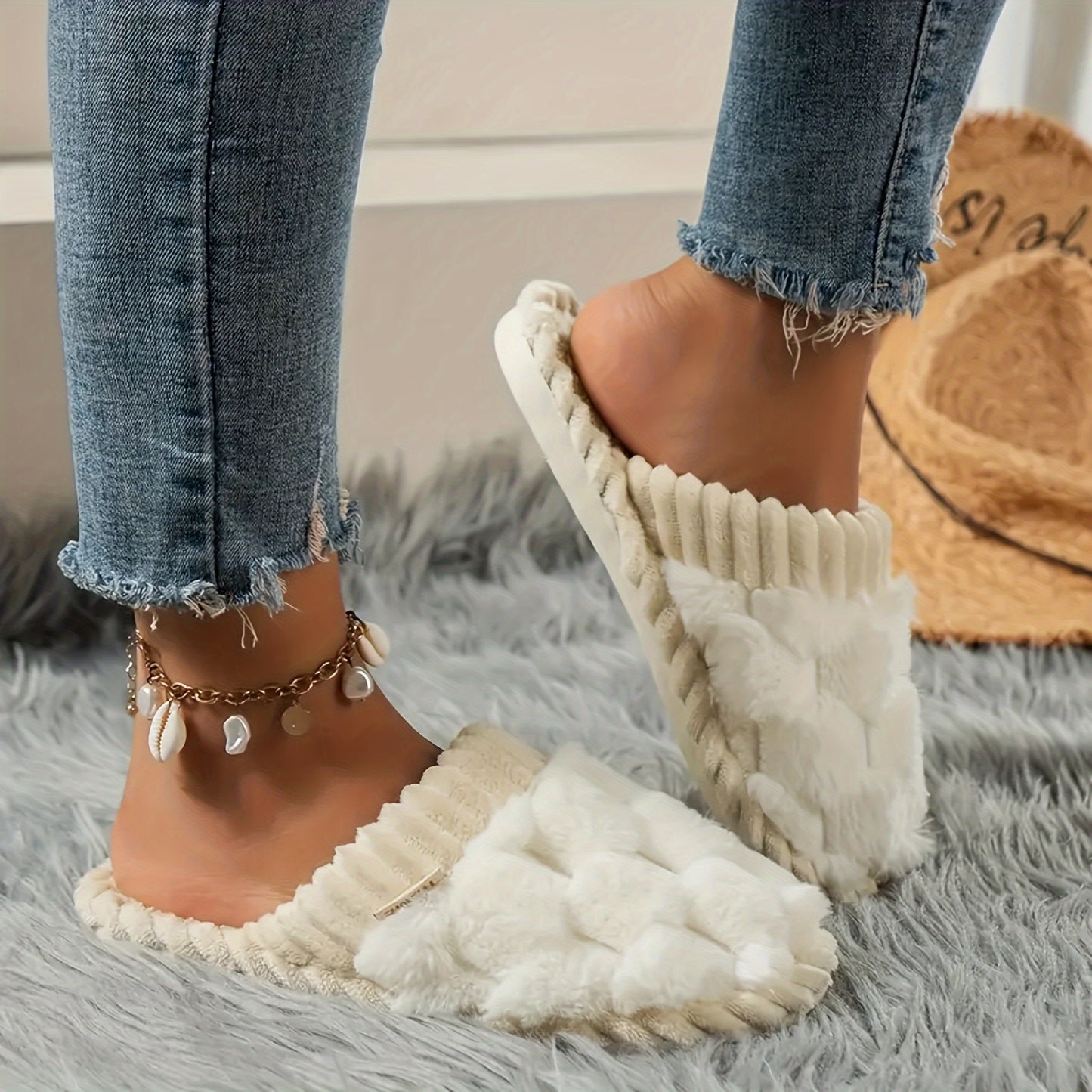 Cozy Winter Plush Slippers with Soft Sole for Ultimate Comfort and Warmth MyFave Boutique