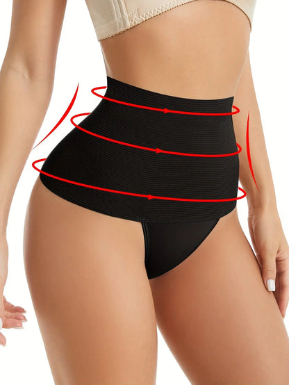 4pcs 4-Piece High-Waisted Butt Lifting Shaping Panties with Tummy Control, Breathable Shapewear for Women MyFave Boutique