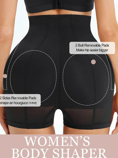 Enhance and Lift with Butt Lifter Padded Underwear for Women - Hip Pads, Shapewear Shorts with Seamless Tummy Control MyFave Boutique