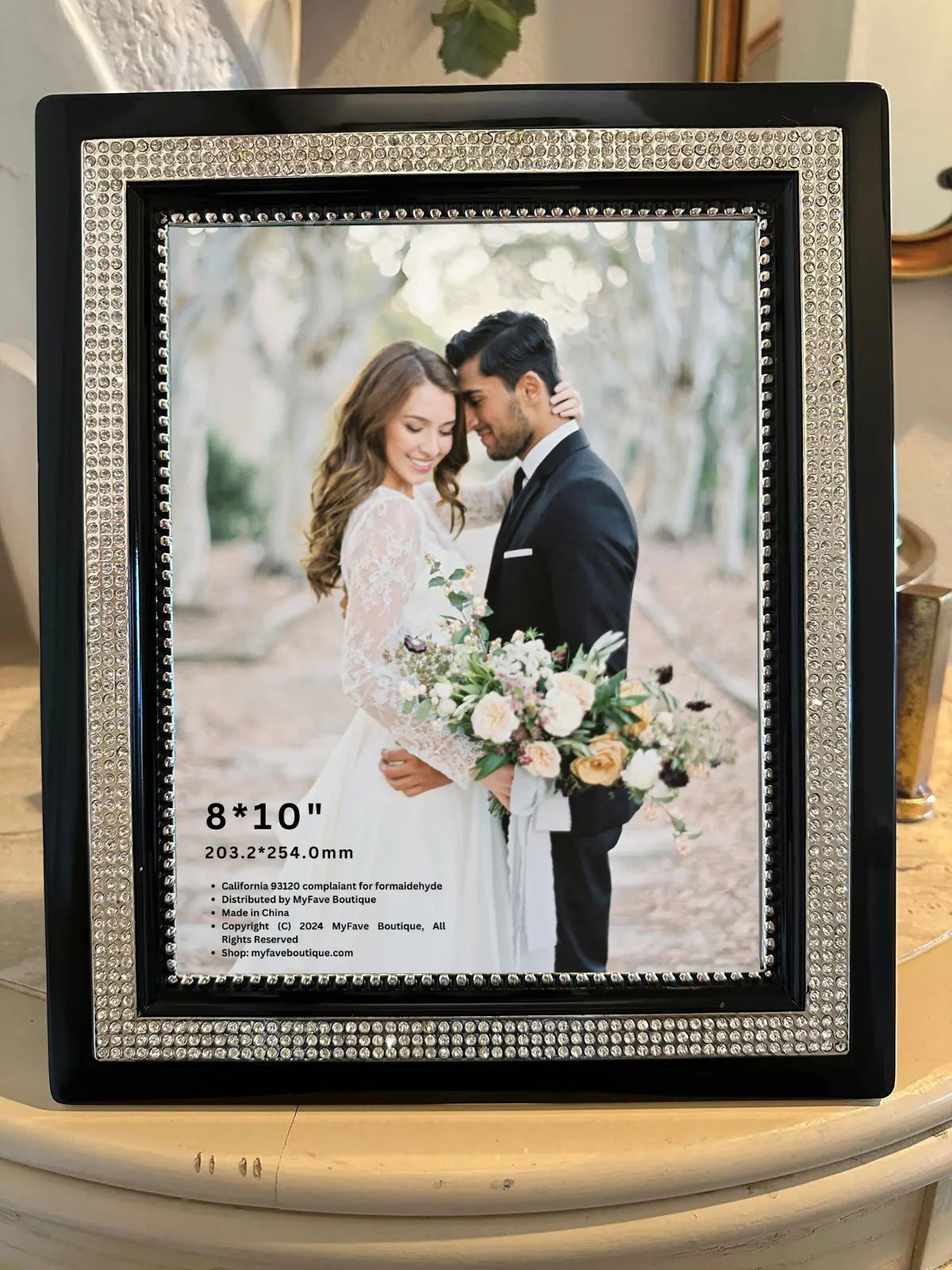 Gold & Black - Classic Executive, Picture Frame 8x10" (203.2x254.0mm) MyFave Boutique