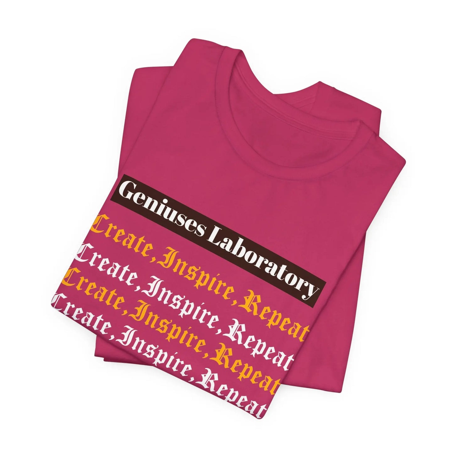 Create, Inspire, Repeat, Motivational, Inspirational Unisex T-Shirt Printify