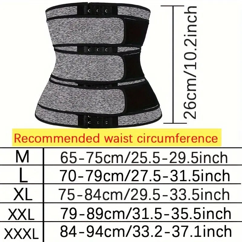 Women's Waist Trainer Corset for Weight Loss, Sweat-Absorbing Abdominal Belt, Compression Exercise Belt for Tummy Control and Shapewear MyFave Boutique