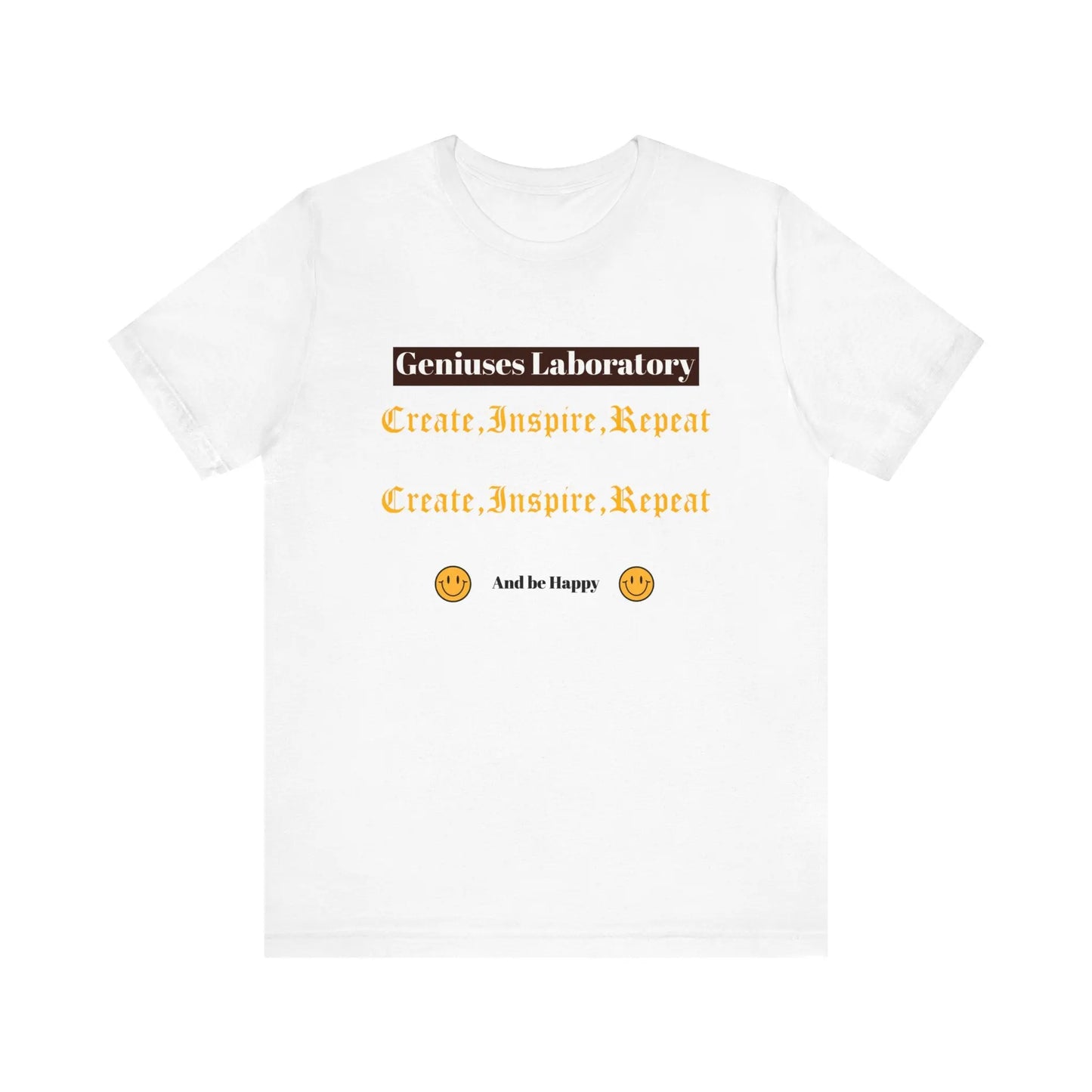 Create, Inspire, Repeat, Motivational, Inspirational Unisex T-Shirt Printify