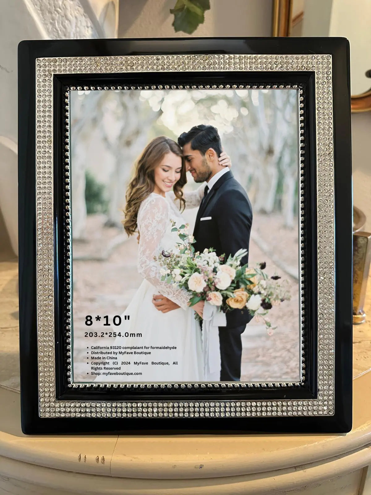 Gold & Black - Classic Executive, Picture Frame 8x10" (203.2x254.0mm) MyFave Boutique