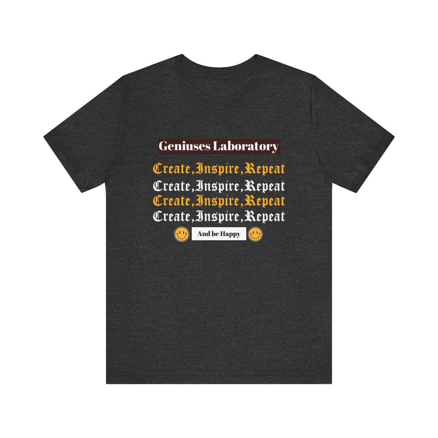 Create, Inspire, Repeat, Motivational, Inspirational Unisex T-Shirt Printify