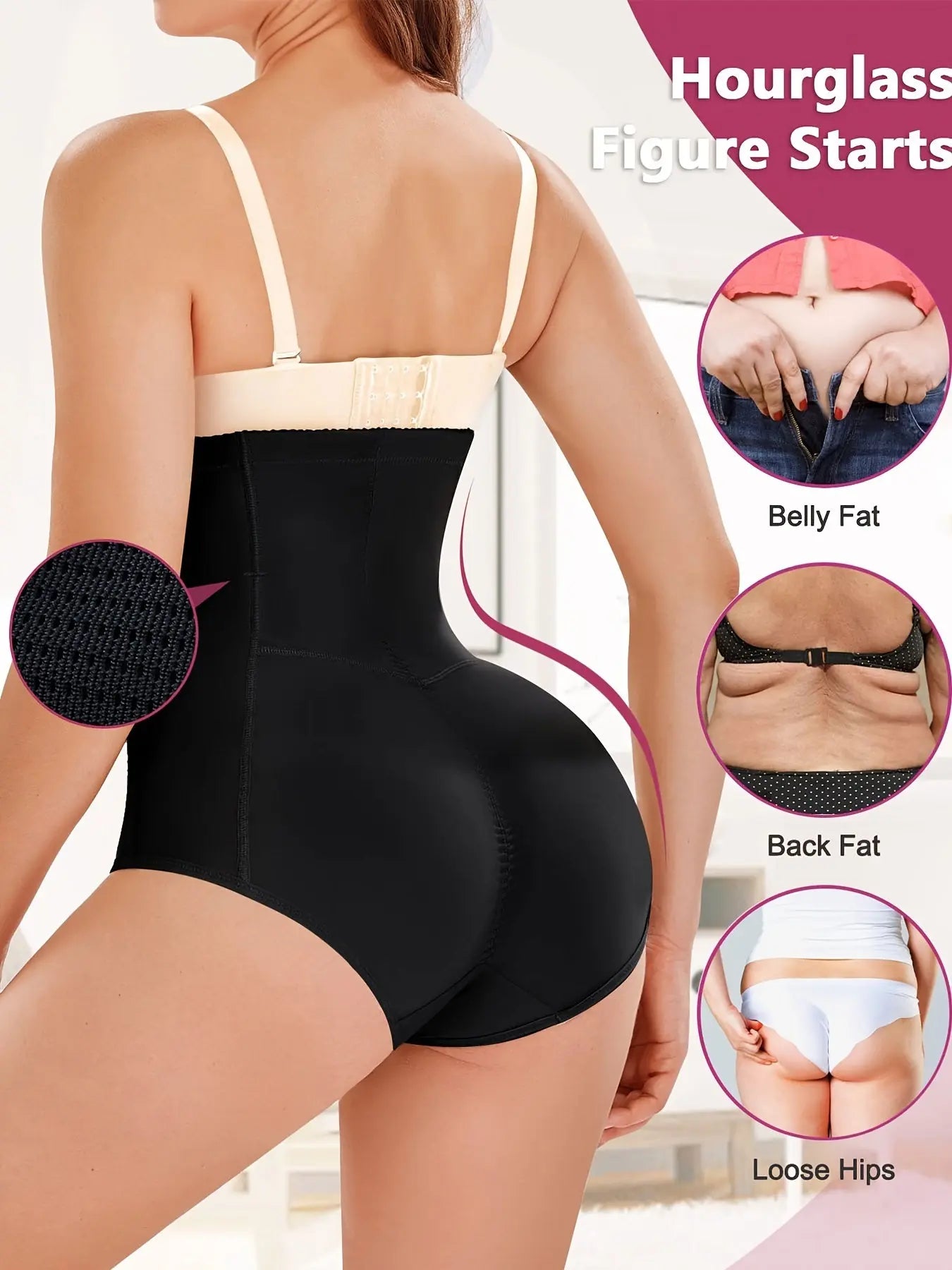 Zipper Tummy Control Shaping Panties for Women, Butt Lifting Underwear with Compression MyFave Boutique