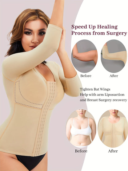 Front Buckle Slimmer Tops, Post Surgical Waist Trainer Tummy Control Top, Women's Underwear & Shapewear MyFave Boutique