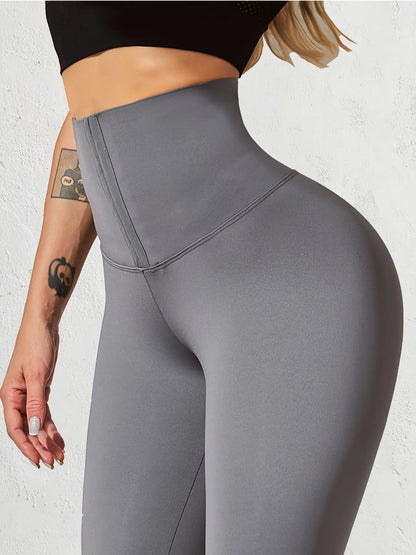 Women's High-Waisted Butt Lifting Yoga Pants, Tummy Control Running Leggings for Fall & Winter Workout Fitness MyFave Boutique