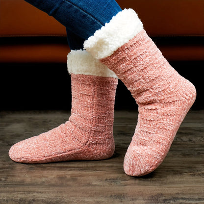 Thickened Fuzzy Socks, Comfy & Warm Mid Tube Socks, Women's Stockings & Hosiery MyFave Boutique