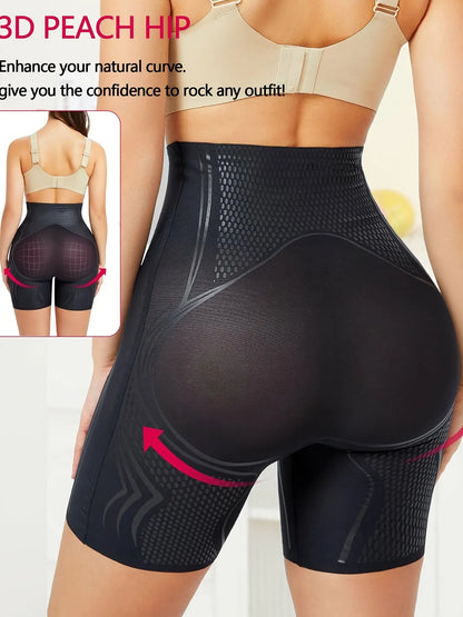 Women's Butt Lifting Shorts Underwear with High Waist, Tummy Control, and Thigh Slimming - Compression Body Shaper MyFave Boutique