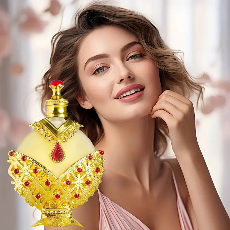 1 Bottle Seductive Arabian Nights Perfume Oil - Long-Lasting, Concentrated Fragrance For Women, Arabic Scent, All-Day Freshness, Perfect For Romantic Occasions MyFave Boutique