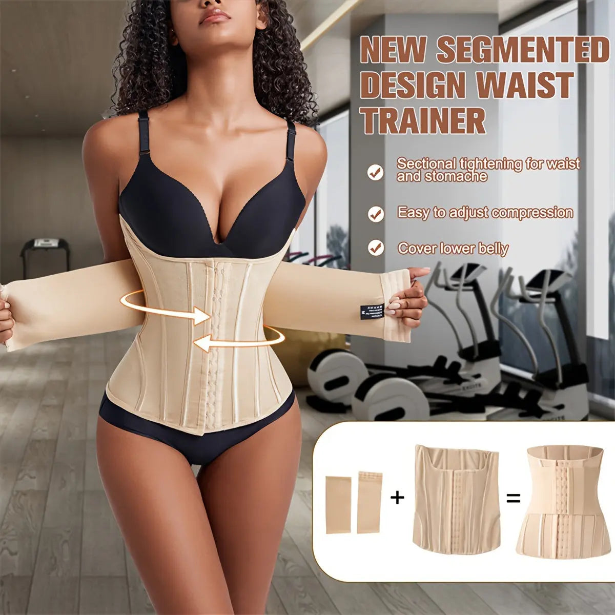 Waist Trainer Corset Cincher Belt, Breathable Tummy Control Slimming Body Shaper, Women's Underwear & Shapewear MyFave Boutique