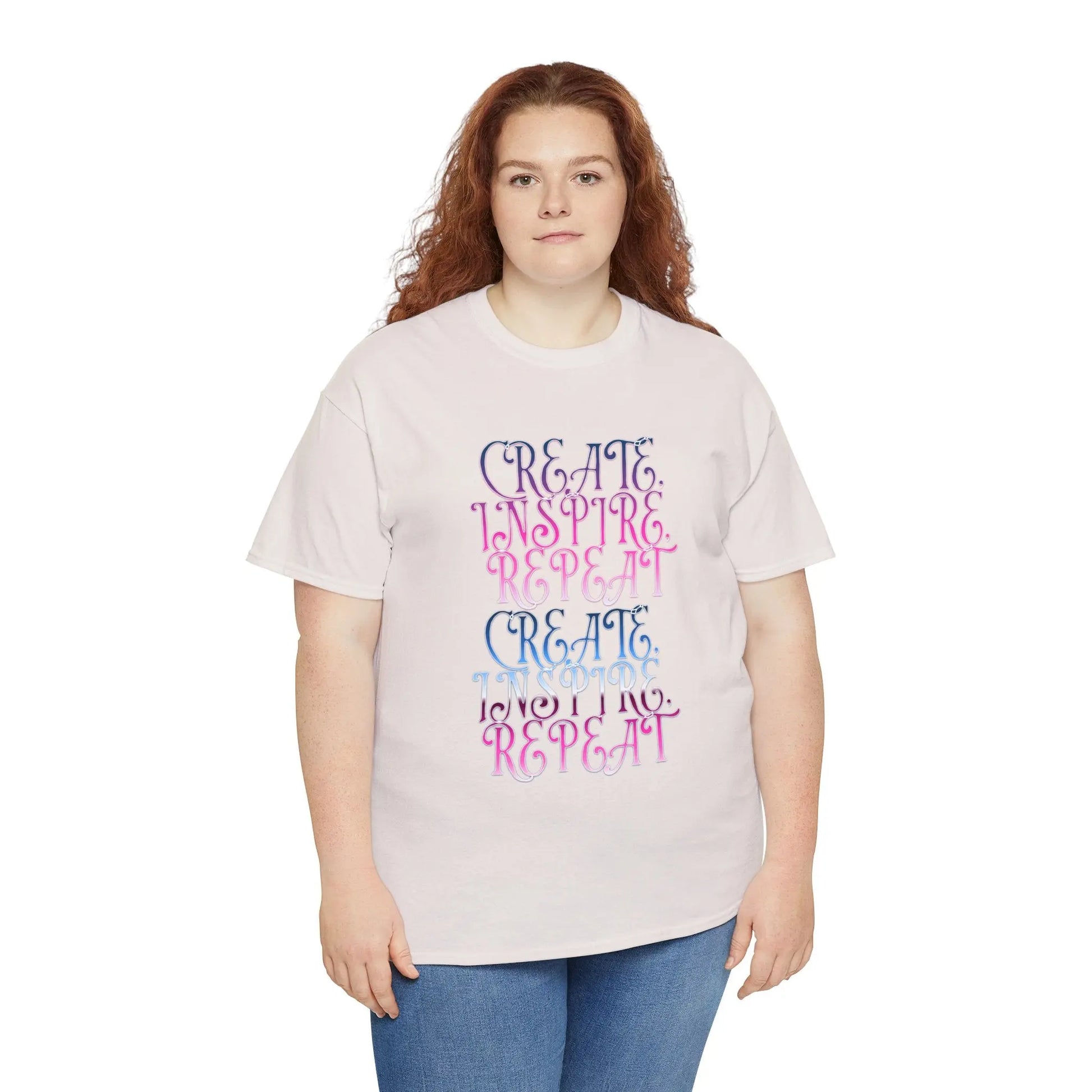 Create, Inspire,Repeat, Motivational, Inspirational Unisex T Shirt Printify