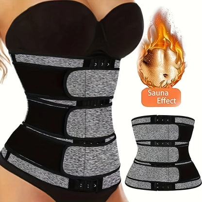 Women's Waist Trainer Corset for Weight Loss, Sweat-Absorbing Abdominal Belt, Compression Exercise Belt for Tummy Control and Shapewear MyFave Boutique