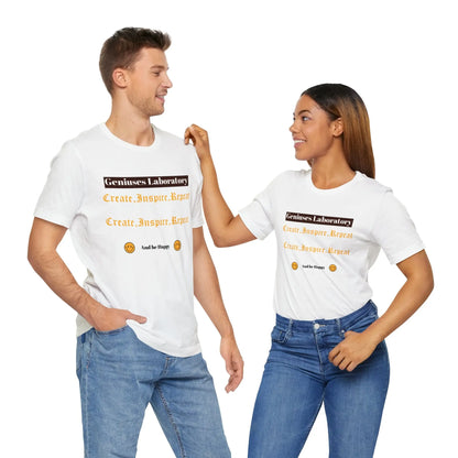 Create, Inspire, Repeat, Motivational, Inspirational Unisex T-Shirt Printify