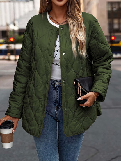 Women's Fall Clothes Trendy Casual Lightweight Jackets Oversized Winter Coat Outerwear with Pockets MyFave Boutique