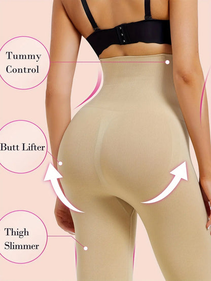 Women's Compression Leggings with Tummy Control and Butt Lifting - High Waist Thigh Slimming Pants for Body Shaping MyFave Boutique