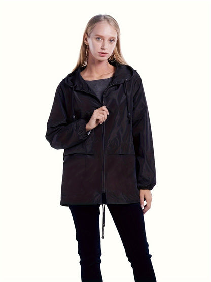 Women's Windbreaker Waterproof Jacket With Hood Windbreaker Jacket Top MyFave Boutique