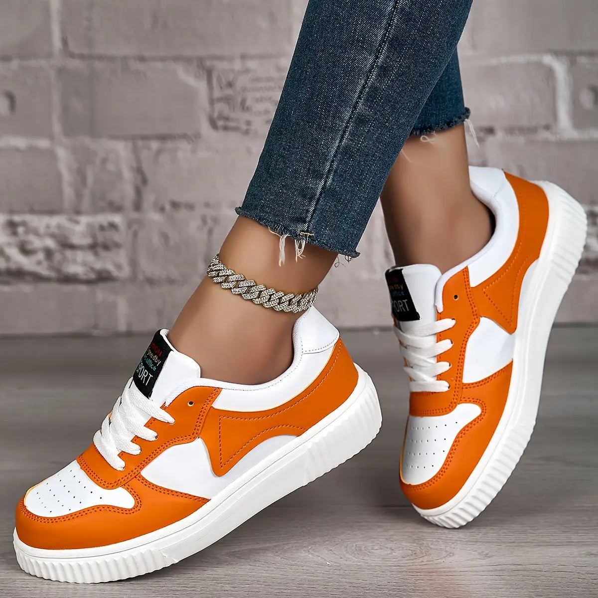 Women's Fashion Sneakers, Trendy Versatile Sports Casual Shoes, Casual Outdoor Sport Shoes for Koningsdag & King's Day MyFave Boutique