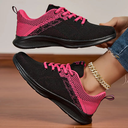 Women's Breathable Mesh Sneakers: Lightweight Running Shoes for Casual, Travel, and Fitness MyFave Boutique