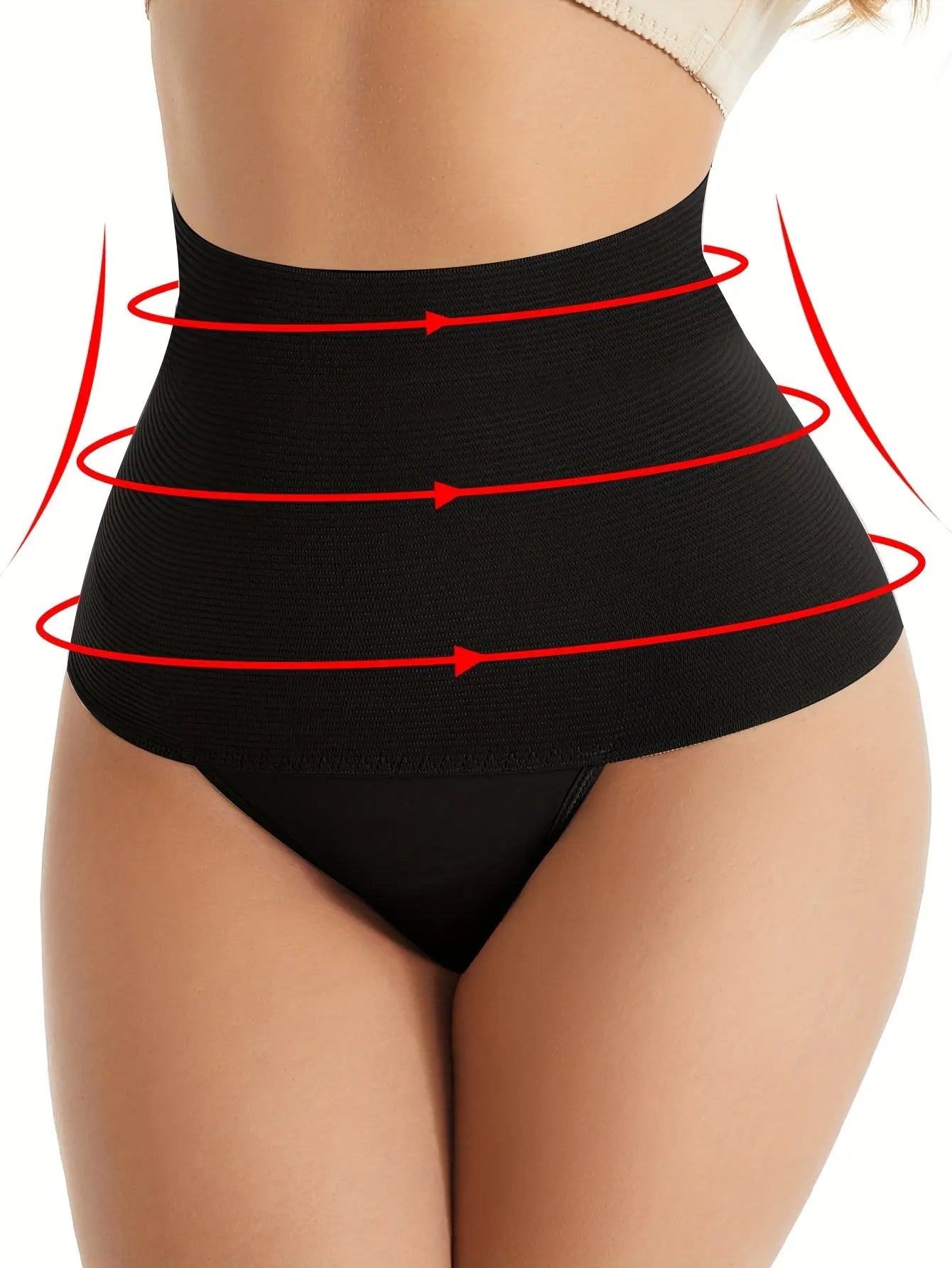 4pcs 4-Piece High-Waisted Butt Lifting Shaping Panties with Tummy Control, Breathable Shapewear for Women MyFave Boutique