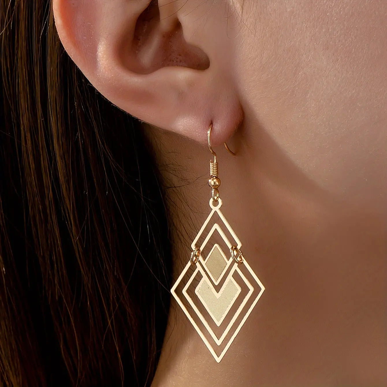 Elegant & Sexy Summer Drop Earrings - Copper with Iron Posts, Perfect for Vacation or Casual Attire MyFave Boutique