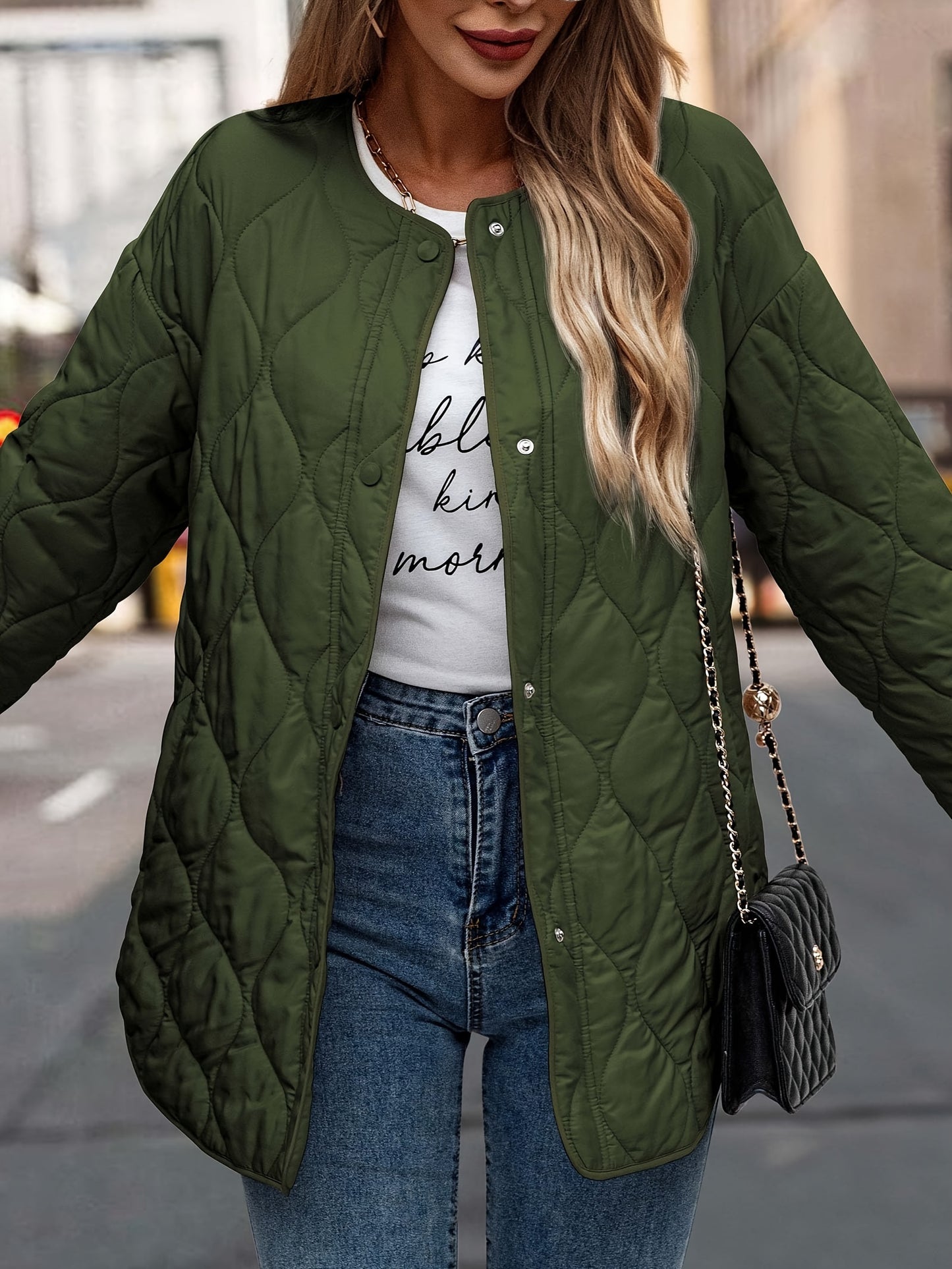 Women's Fall Clothes Trendy Casual Lightweight Jackets Oversized Winter Coat Outerwear with Pockets MyFave Boutique