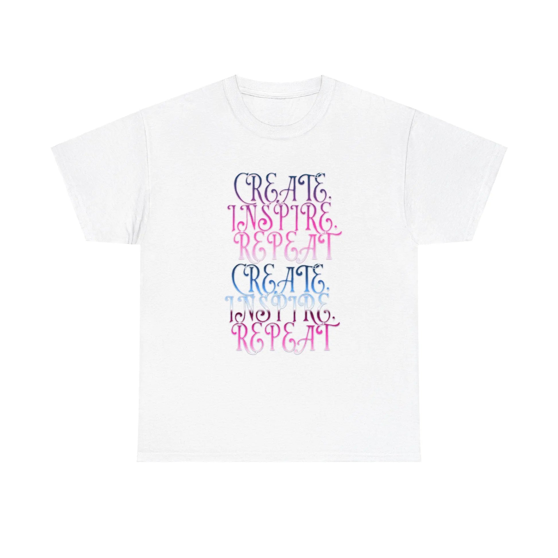 Create, Inspire,Repeat, Motivational, Inspirational Unisex T Shirt Printify