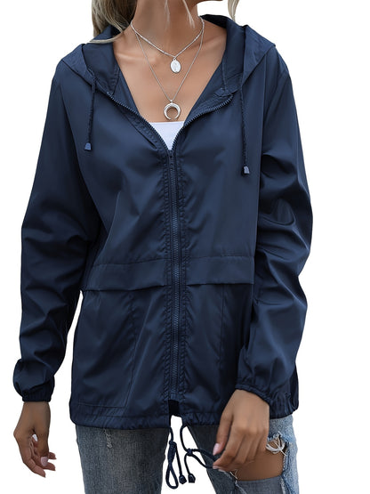 Women's Windbreaker Waterproof Jacket With Hood Windbreaker Jacket Top MyFave Boutique