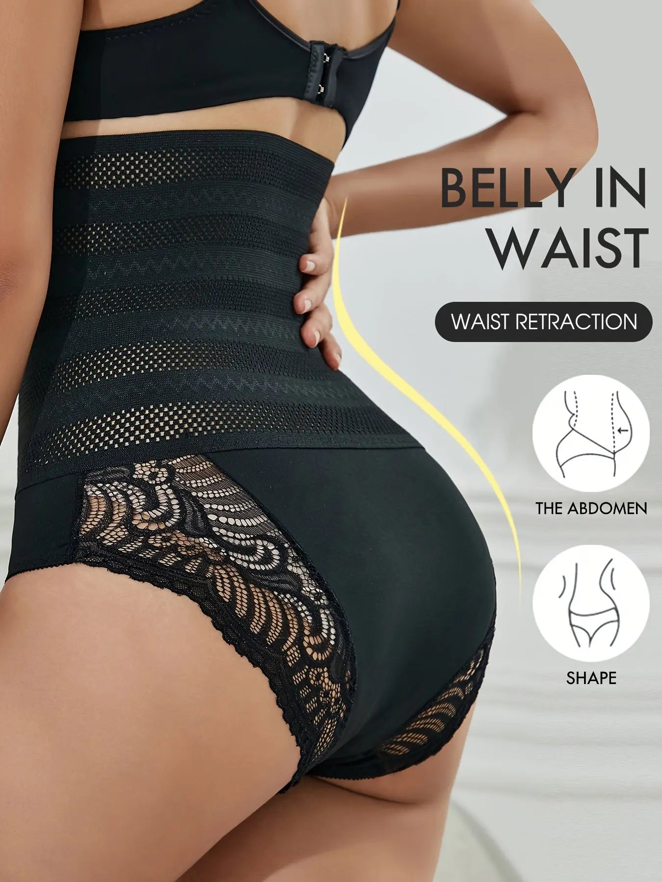 Lace Tummy Control Shaping Panties for Women, Butt Lift & Shapewear Compression Underwear MyFave Boutique