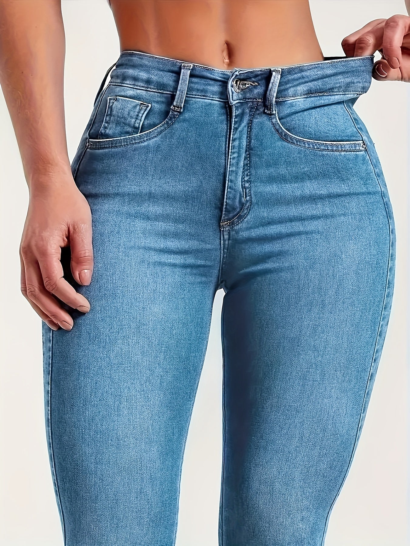 Butt-lifting Sexy Skinny Jeans, High-stretch Slim Fitted Comfortable Denim Pants, Women's Denim Jeans & Clothing MyFave Boutique