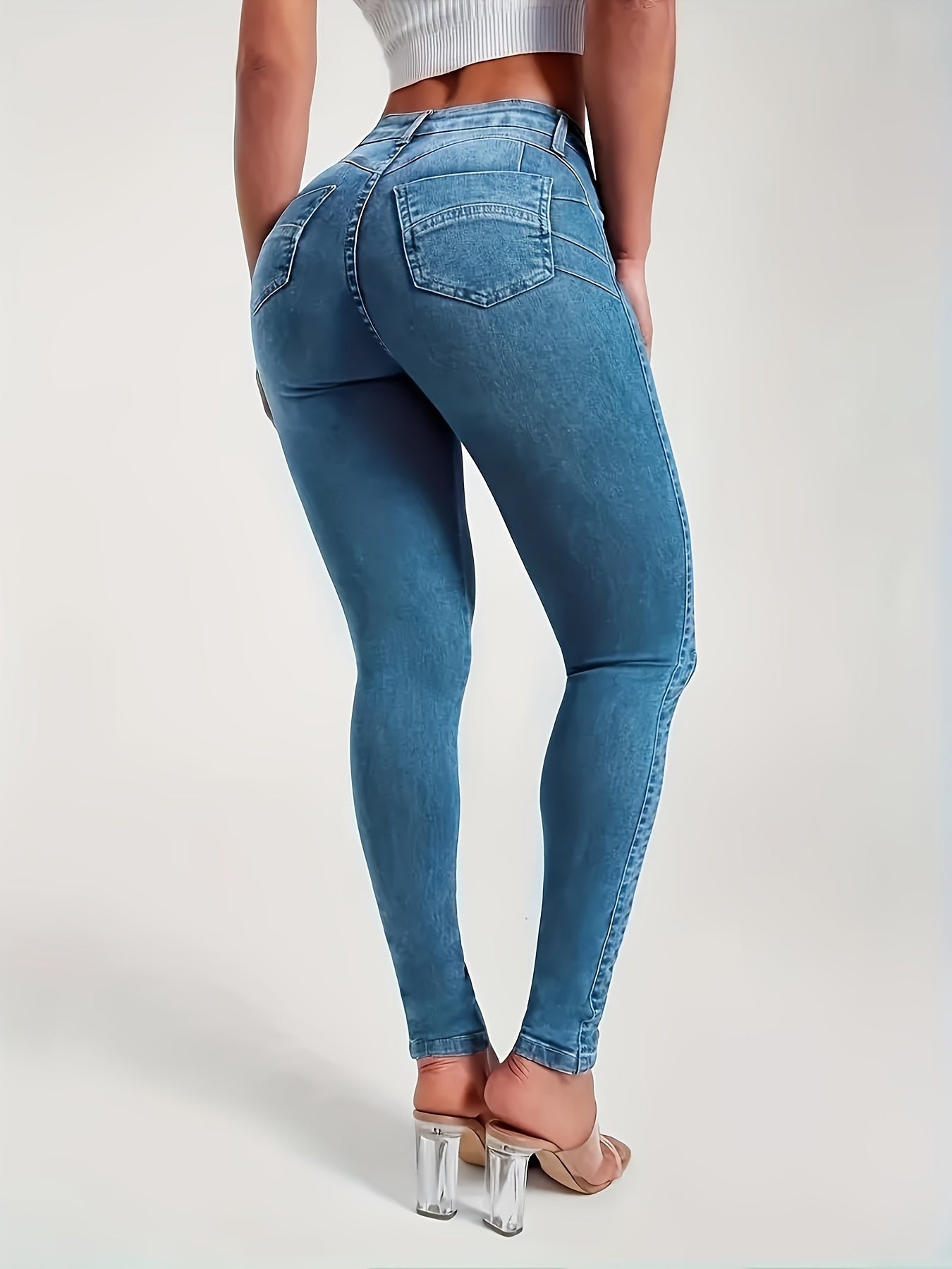 Butt-lifting Sexy Skinny Jeans, High-stretch Slim Fitted Comfortable Denim Pants, Women's Denim Jeans & Clothing MyFave Boutique