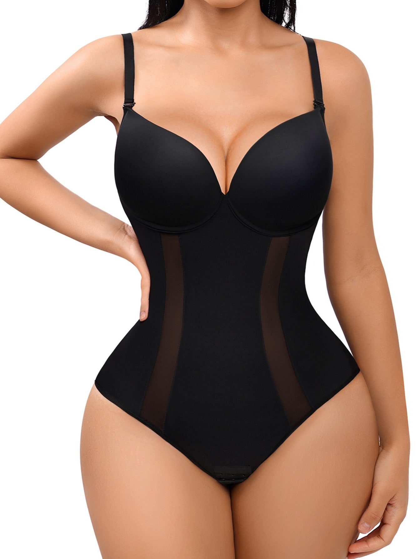 Shapewear for Women Tummy Control Slimming Body Shaper Low Back Built-in Bra Fajas MyFave Boutique