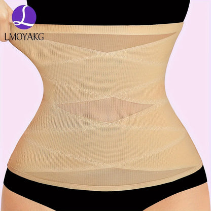 Women's Breathable Cross Mesh Waist Trainer - Tummy Control Shapewear, Corset Cincher, Sport Girdle, Body Shaper MyFave Boutique